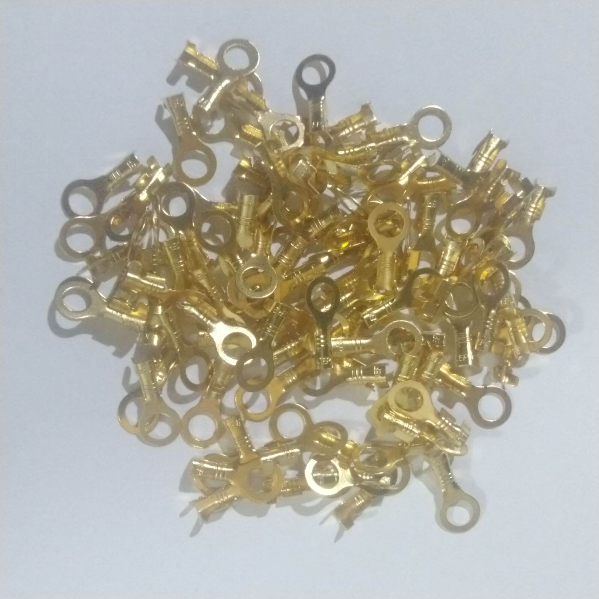 100 cos tròn 5mm loại 1,25 -5. đồng thau.