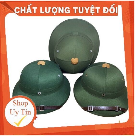 Mũ cối cứng xanh bộ đội