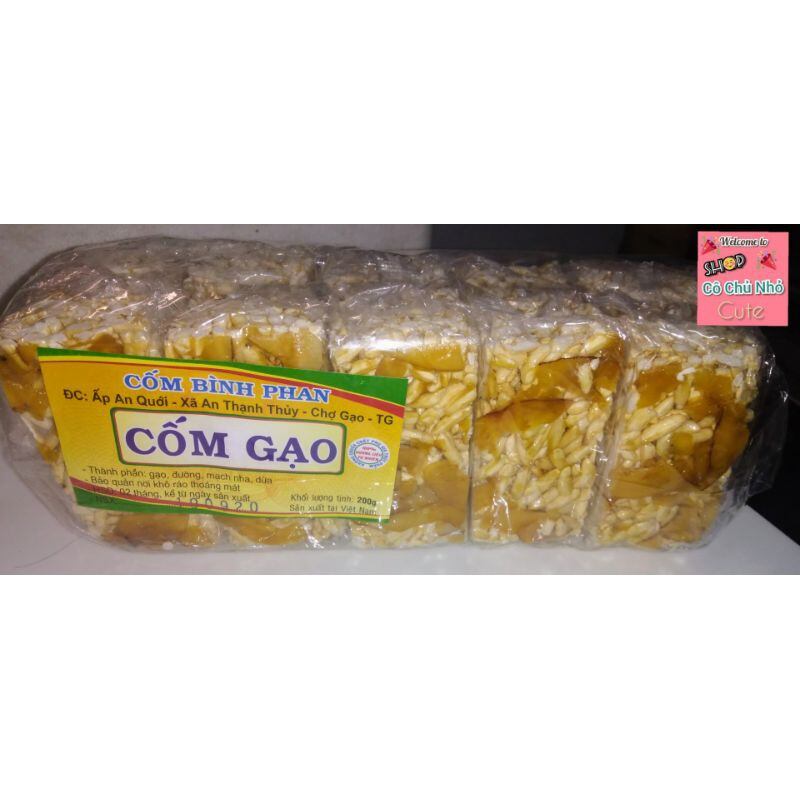 Cốm gạo dừa bình phan 200g