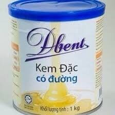 Sữa đặc Dbent 1kg nhập khẩu Malaysia