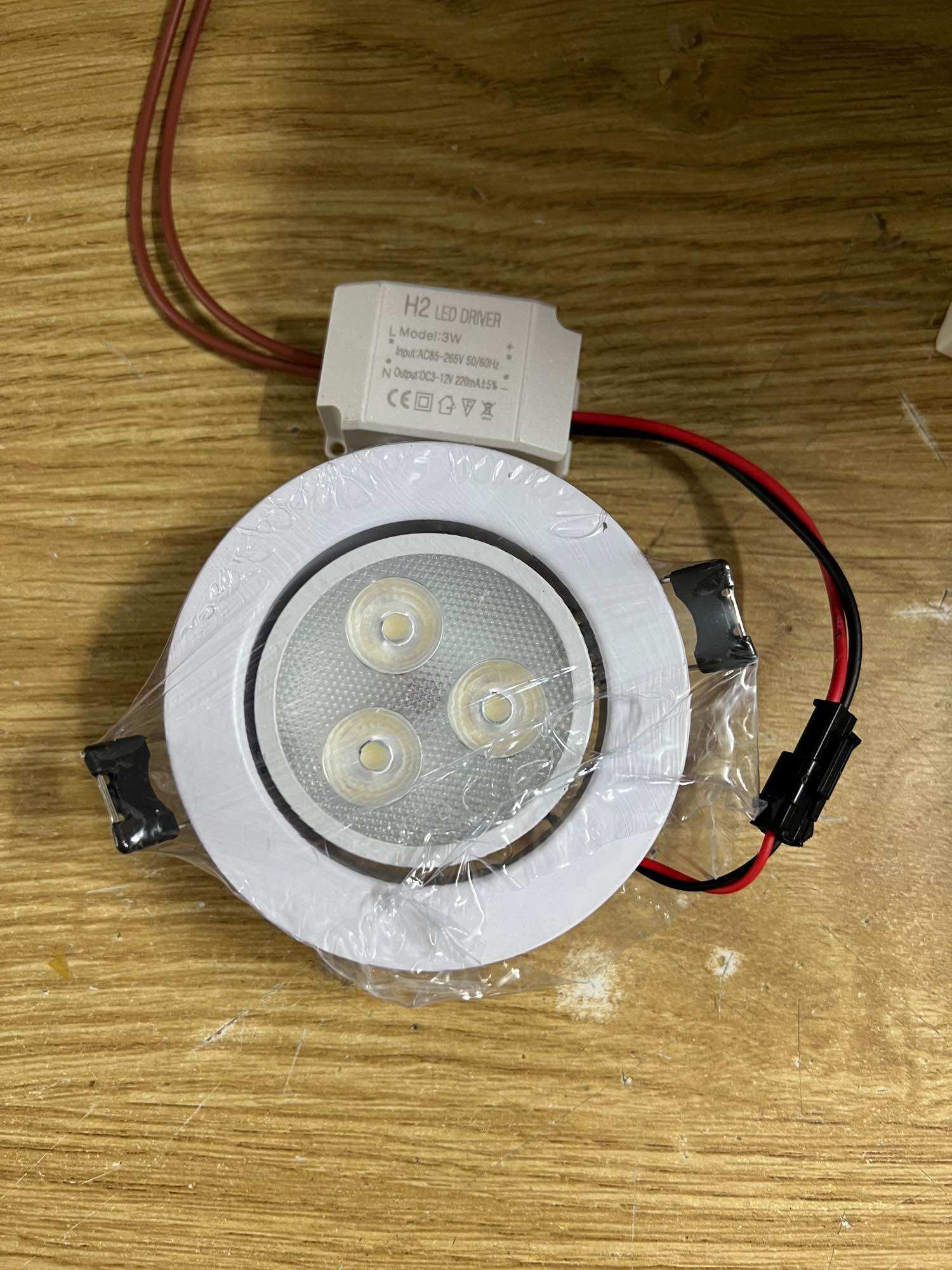 Đèn mắt ếch âm Trần 3w led cao cấp lỗ khoét 65mm