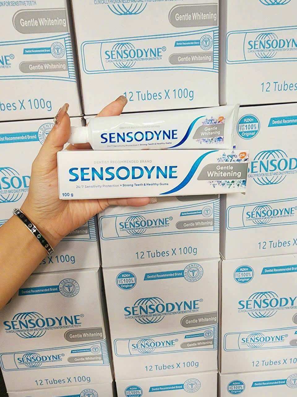 Kem đánh răng SÉNODYNE Thái Lan 100g - giảm ê buốt