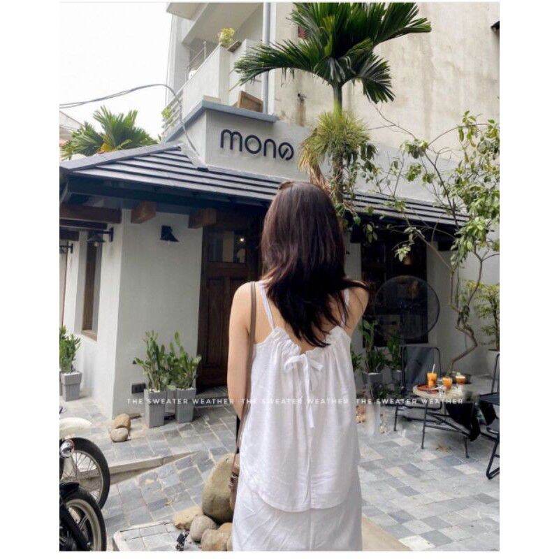 ❤️ÁO YẾM DÂY RÚT CỔ❤️