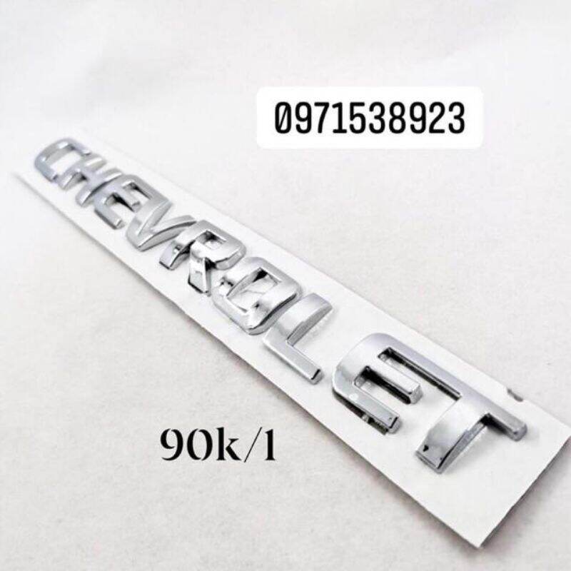 logo chữ chevrolet cruze