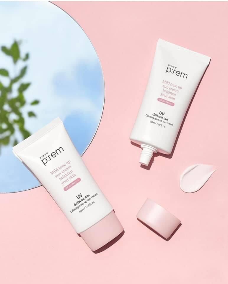 [TÁCH LẺ NO BOX] KEM CHỐNG NẮNG MAKE P:REM 50ml