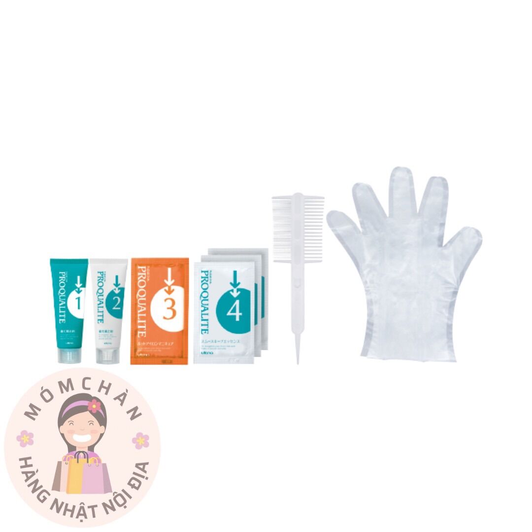 Thuốc duỗi tóc Utena proqualite w treatment set