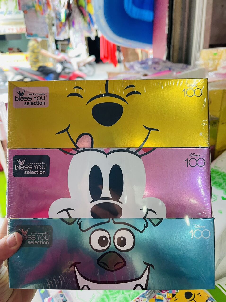Khăn Hộp  Bless You Selection Disney  100 tờ