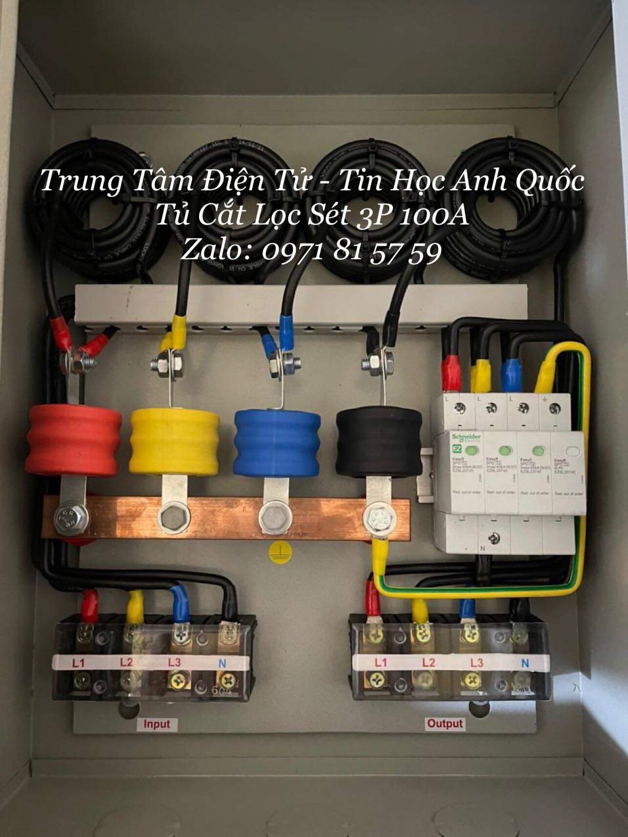 Tủ cắt lọc sét 3p-100a