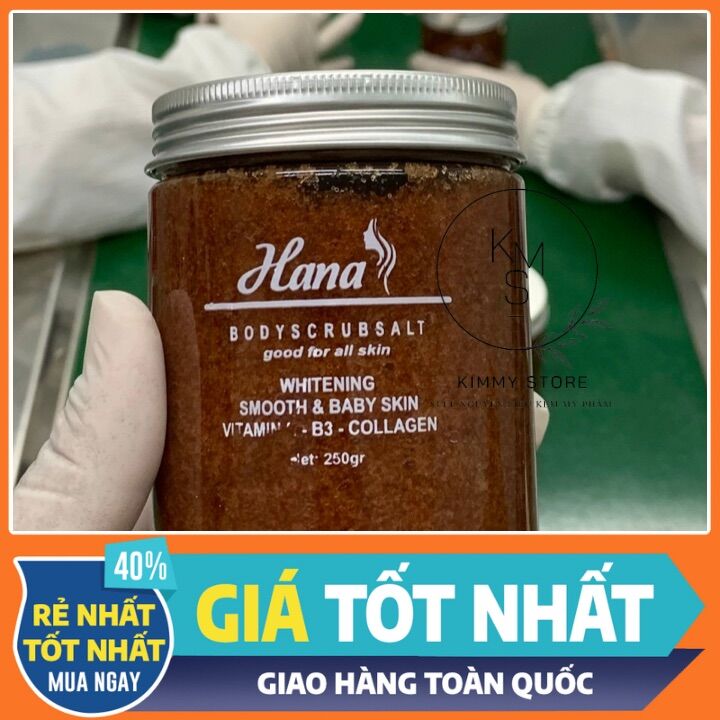 Lẻ hộp 500g muối dẻo tẩy da chết cà phê