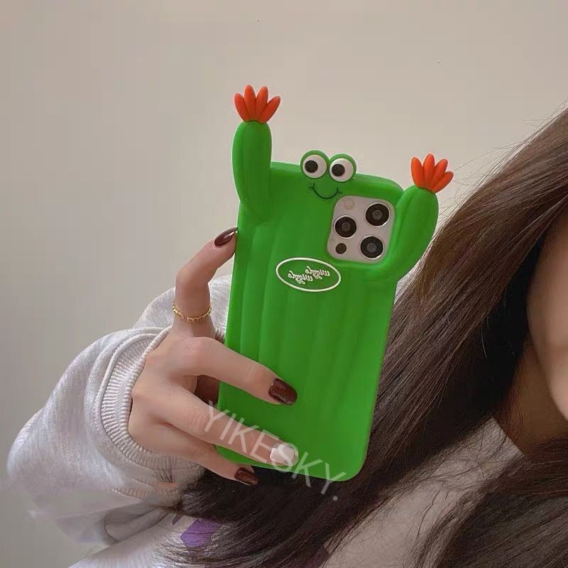 Ốp lưng xương rồng cute iPhone 6,6s,6 plus,...