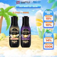 Combo 2 Chai Nước Xả Vải DOWNY Lux Hương Harmony/ Mystique 450ml
