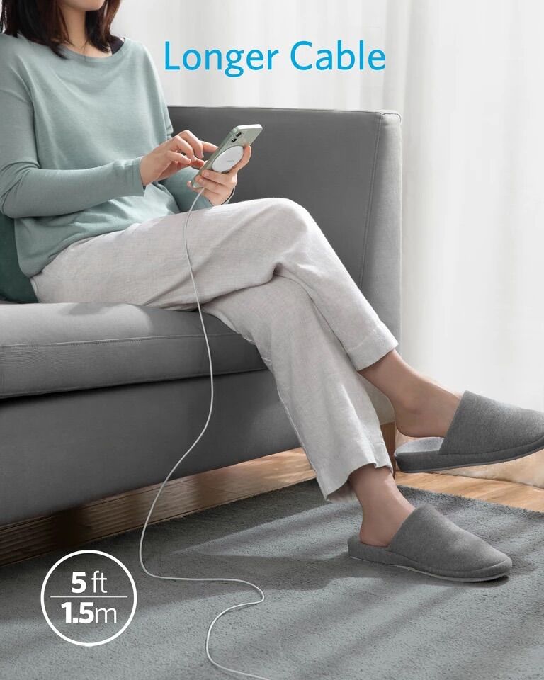Cáp sạc từ tính không dây 313 Anker Powerwave Magnetic pad lite