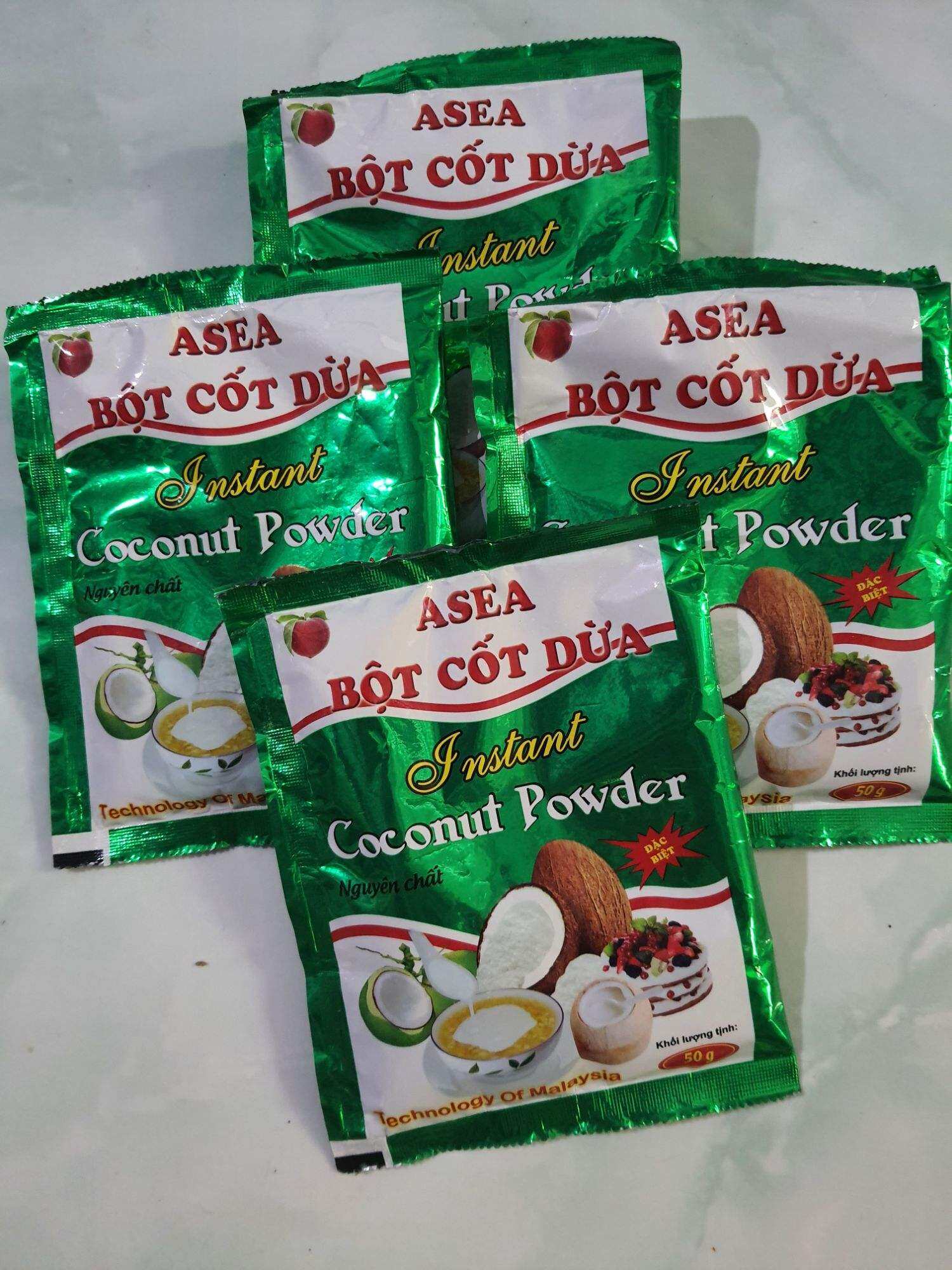 Bột cốt dừa, gói 50g.