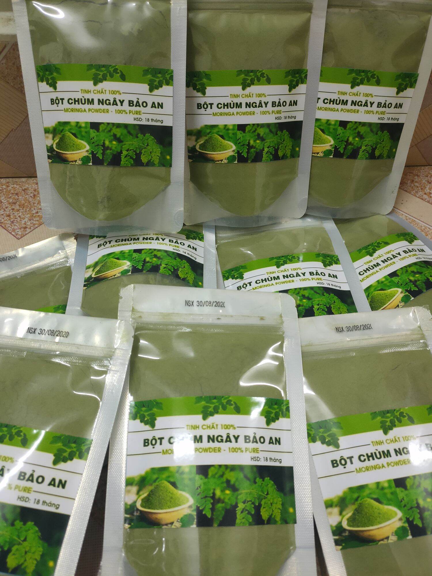 BỘT CHÙM NGÂY NGUYÊN CHẤT SẤY LẠNH (Túi 500gr)