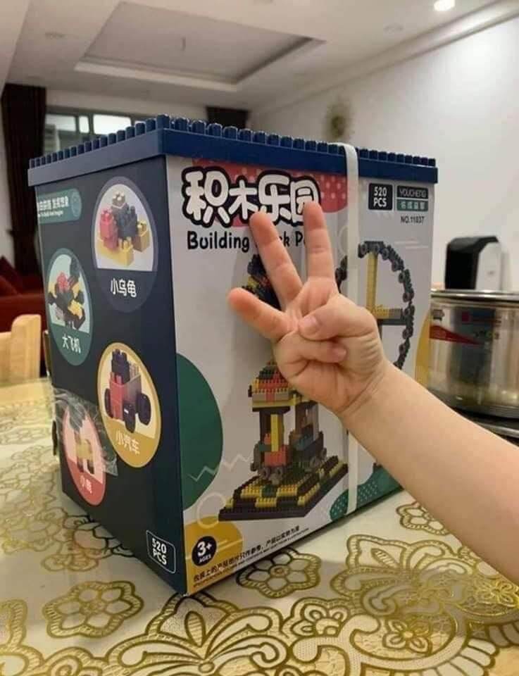 bộ Lego xếp hình 520 chi tiết