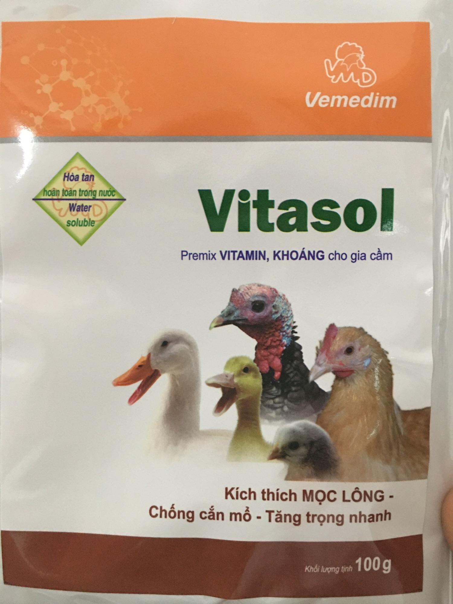 Vitasol, chống cắn mổ lông gà vịt