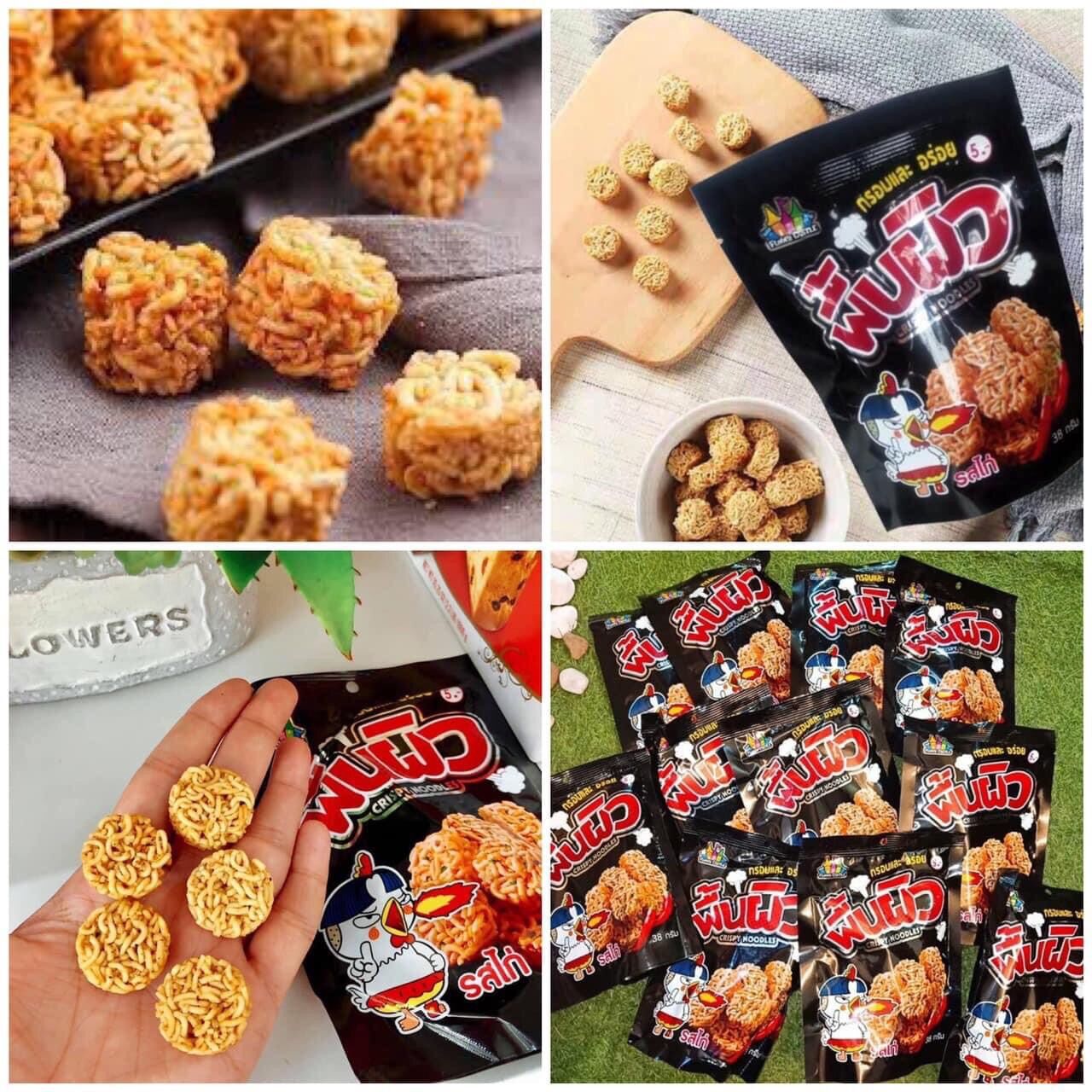 Combo 10 gói mì sống ăn liền vị gà cay thái lan