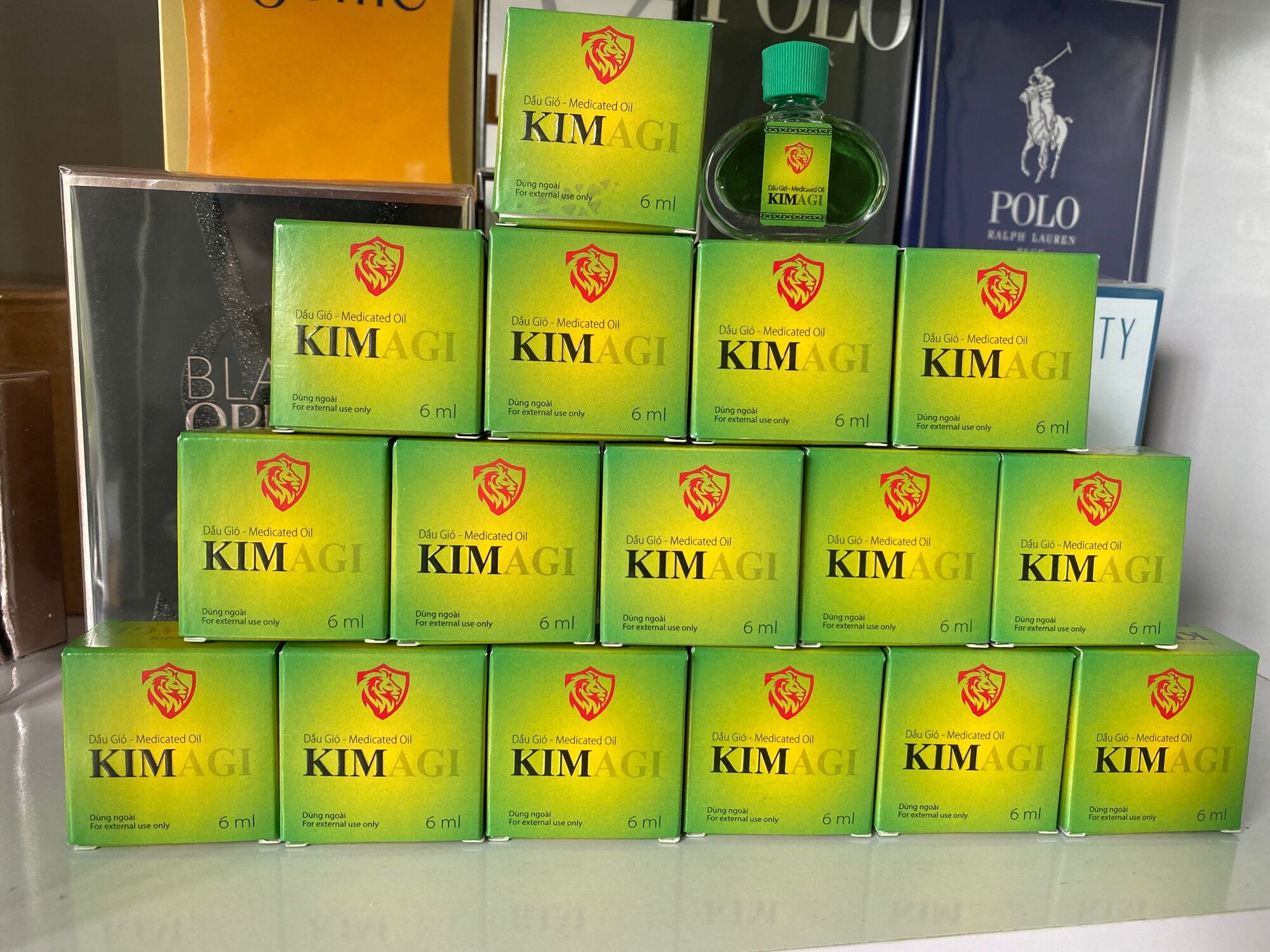 Dầu gió KIM AGI herbal 6ML (KIMAGI)