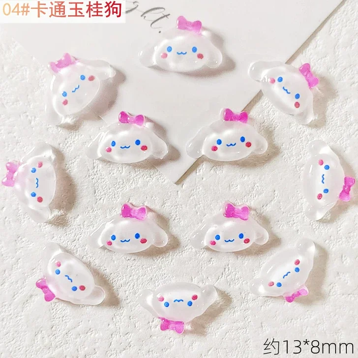 Charm nail mẫu hoạt hình