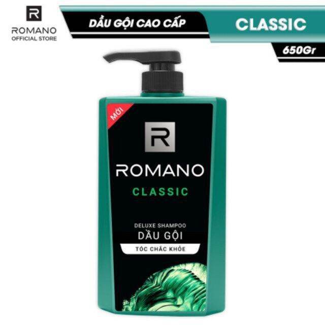 Dầu gội cao cấp ROMANO chai 650g