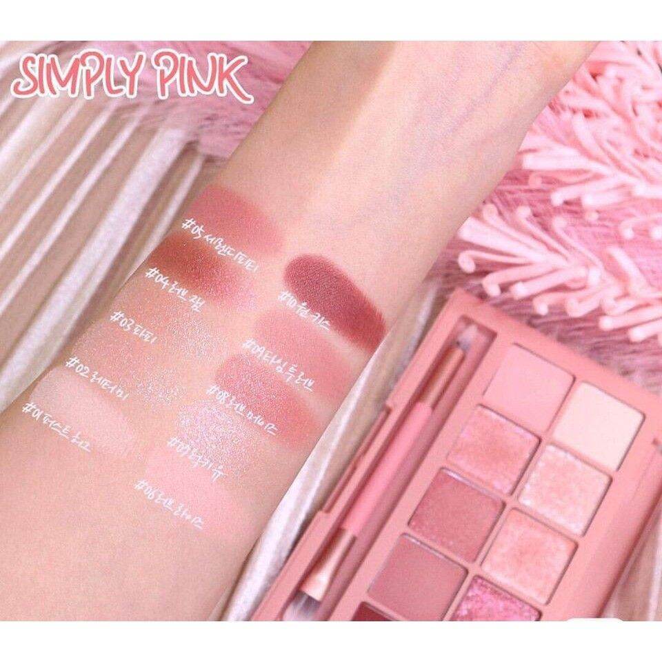 Bảng phấn mắt Clio Pro  Eye Palette đủ màu