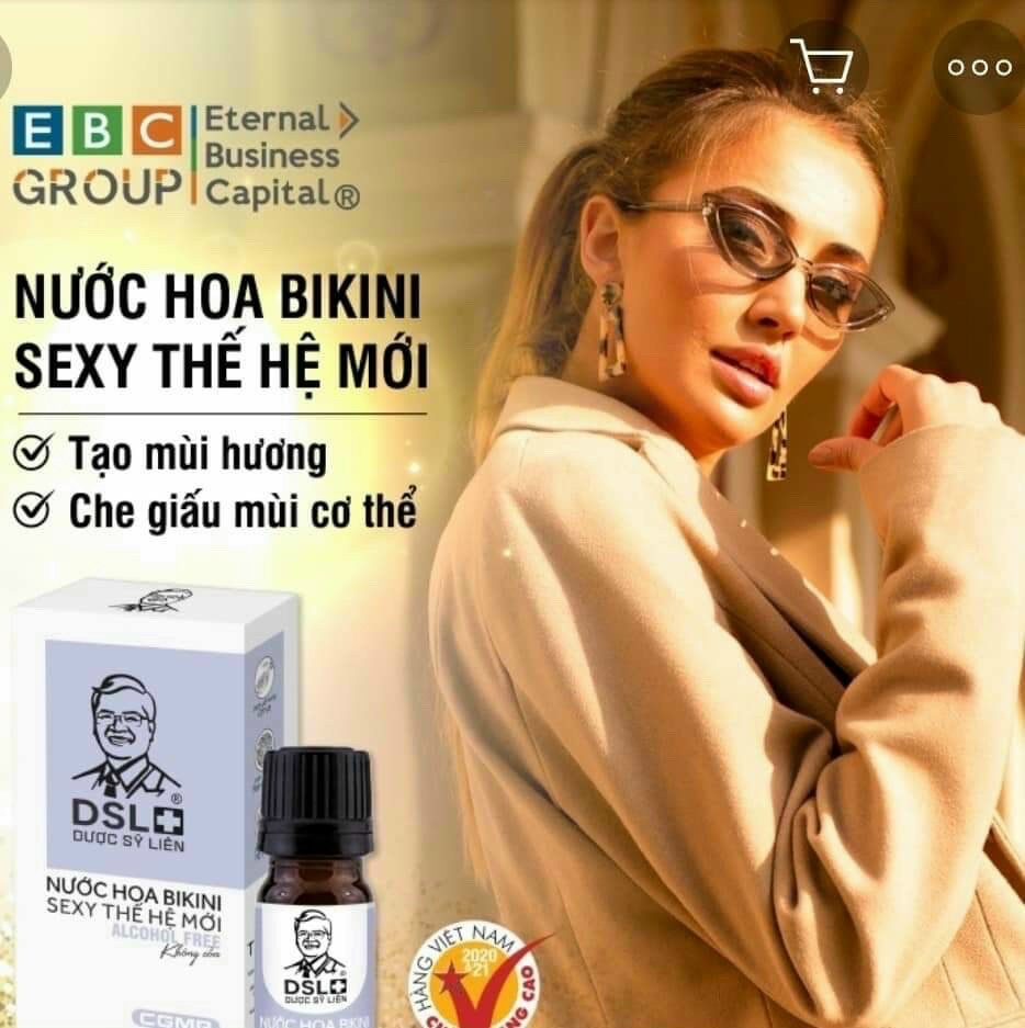 Nước hoa bikini sexy