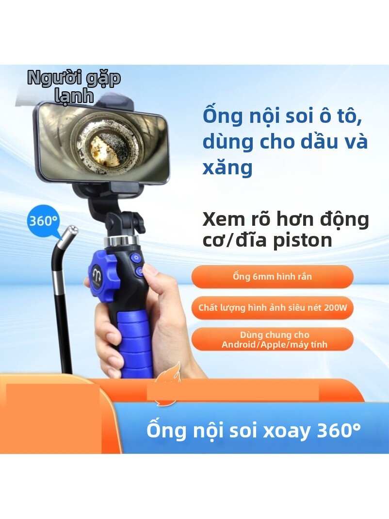 YUHANZHE | 360 Degree Rotating Heat-resistant Inspection Camera Giá 3,367,000 Đồng*Miễn phí vận chuyển