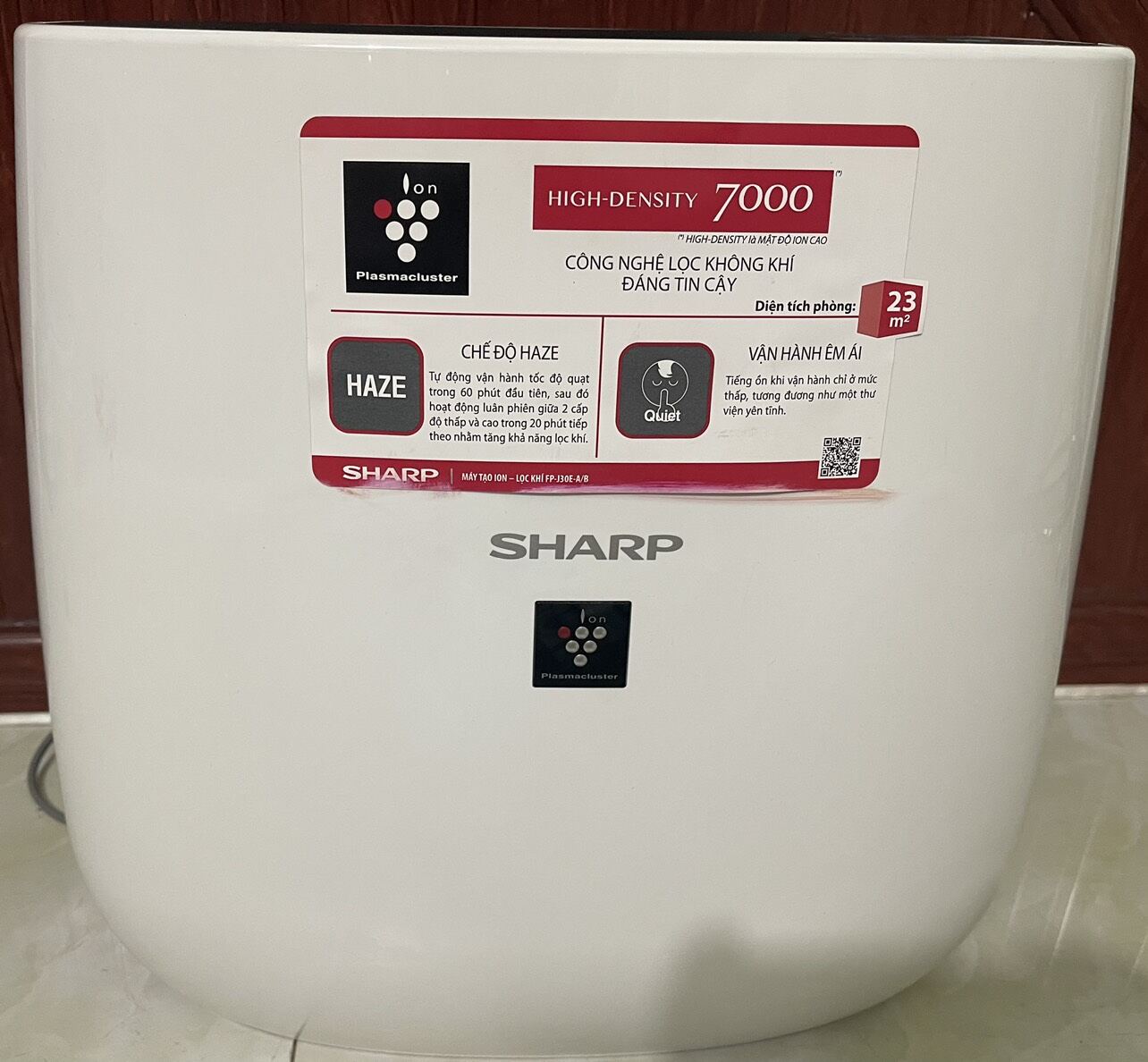 Máy lọc không khí sharp fp-j30eb