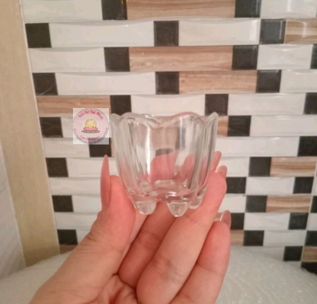 [3,5 Hộp Sáp] Combo 108 Ly Hoa Mai 35ML ( Kèm Nguyên Liệu Làm Nến Đầy Đủ)