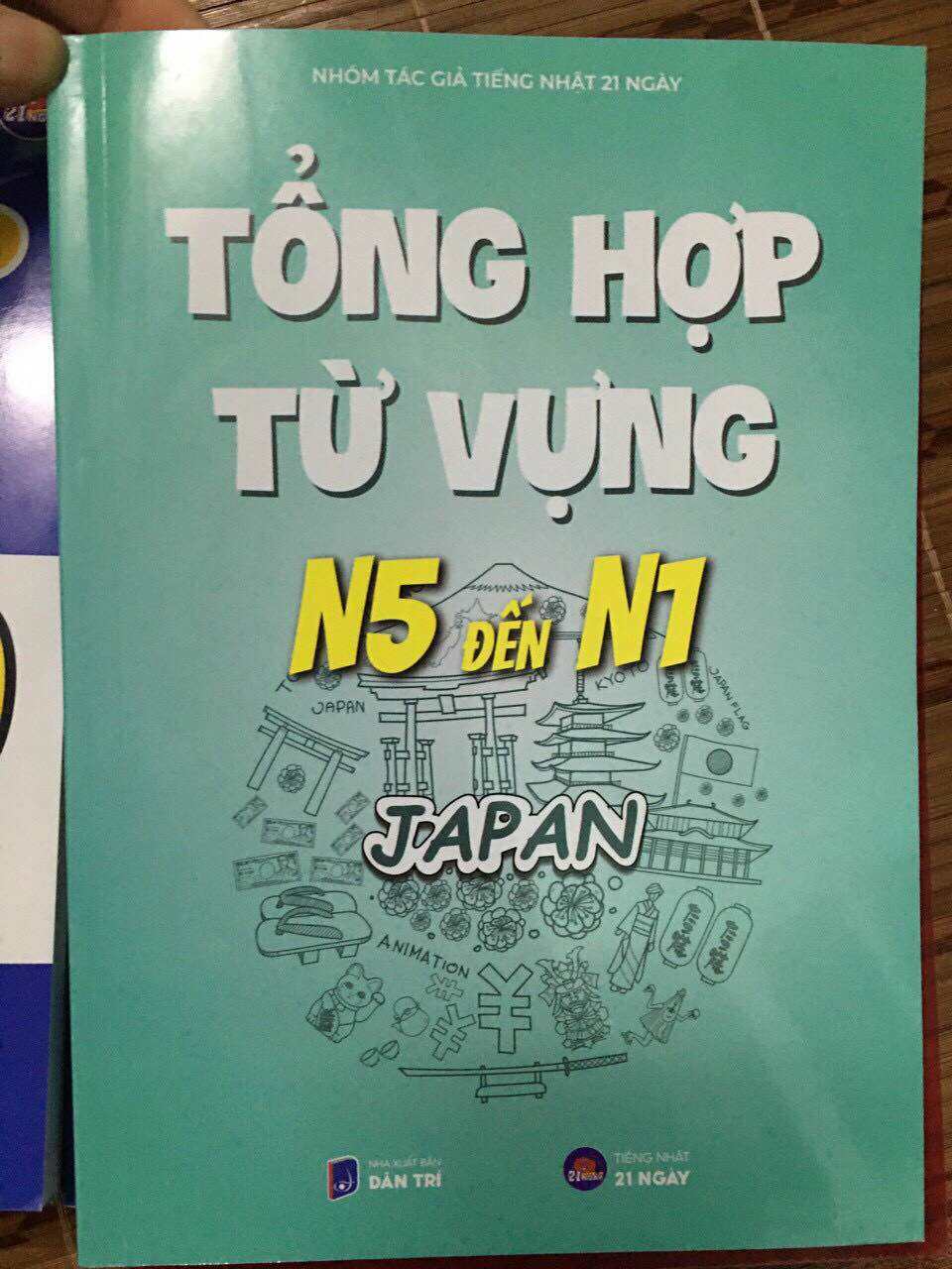 Sách tổng hợp từ vựng N5_N1