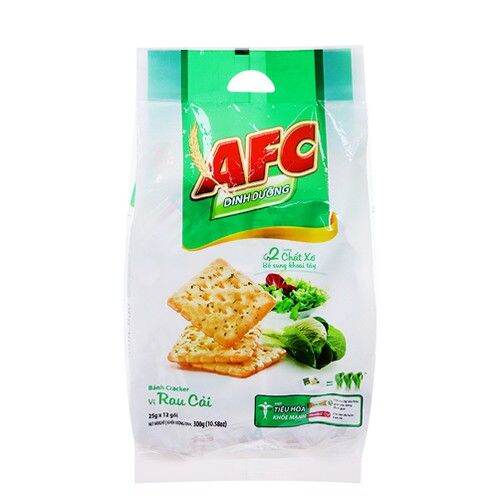 Bánh AFC vị lúa mì /vị rau 300gr