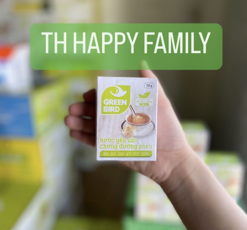 Green Bird đường phèn hũ đơn 72g