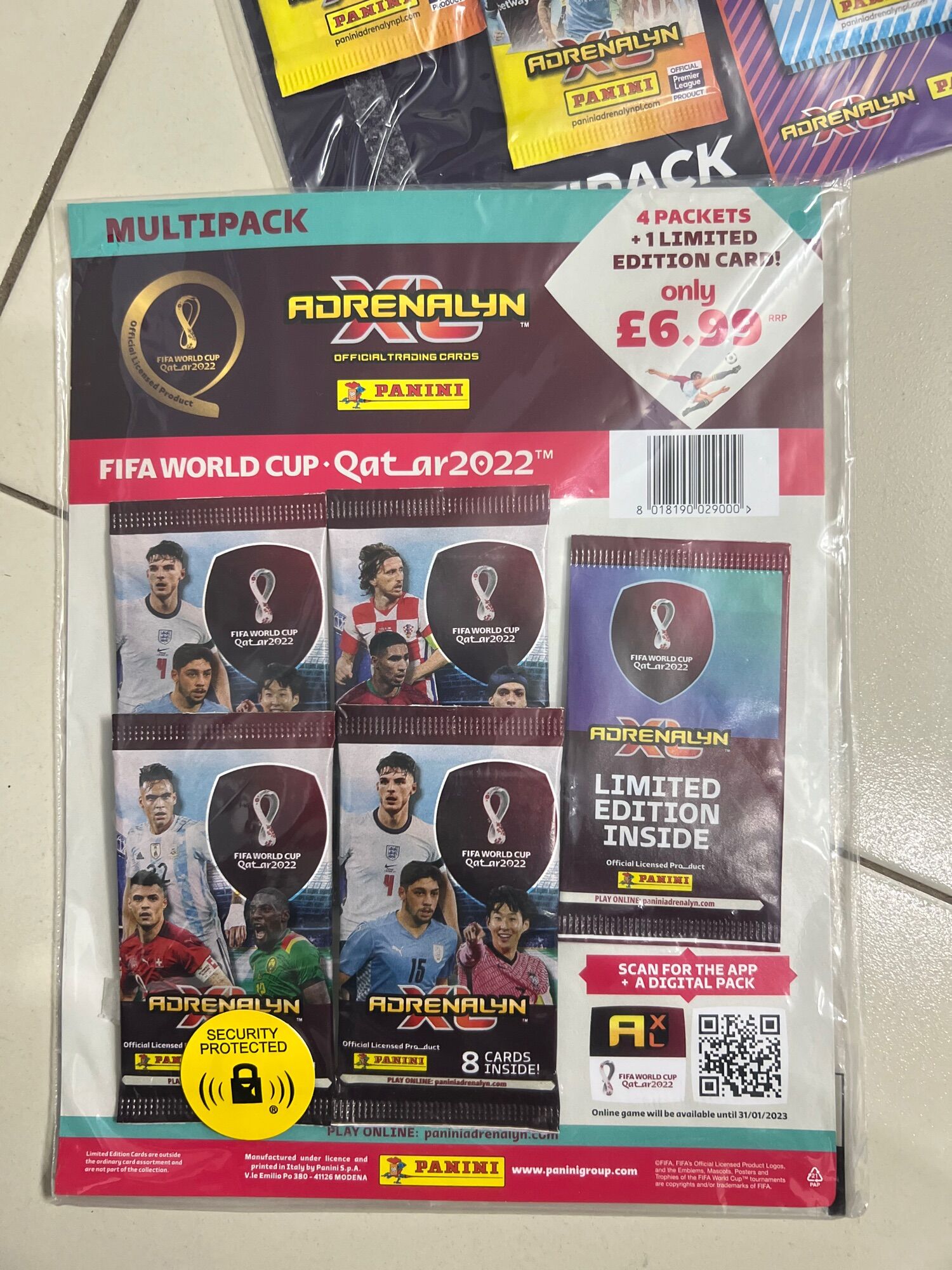 Multipack Túi Gói Thẻ Multi Pack Panini Adrenalyn XL Permier League ...