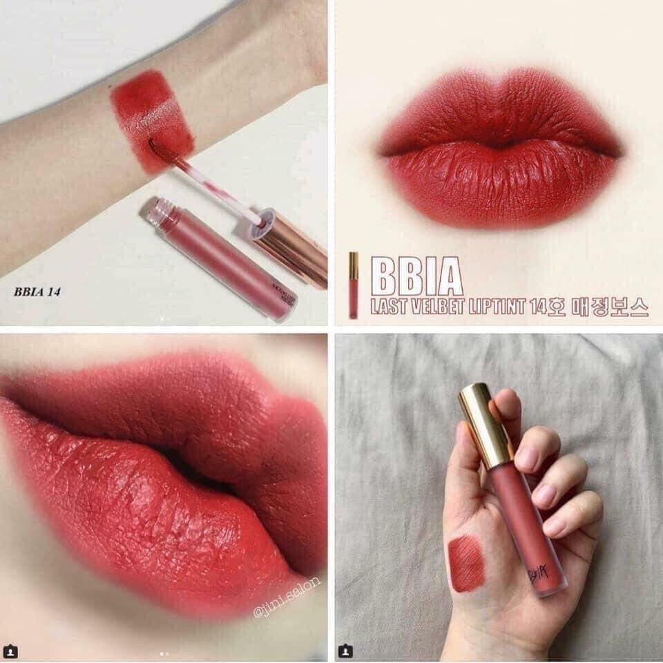 Son BBIA 14 - Đỏ dâu pha gạch