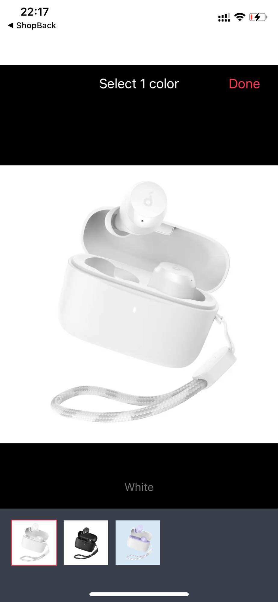 Tai nghe Anker Soundcore A20i