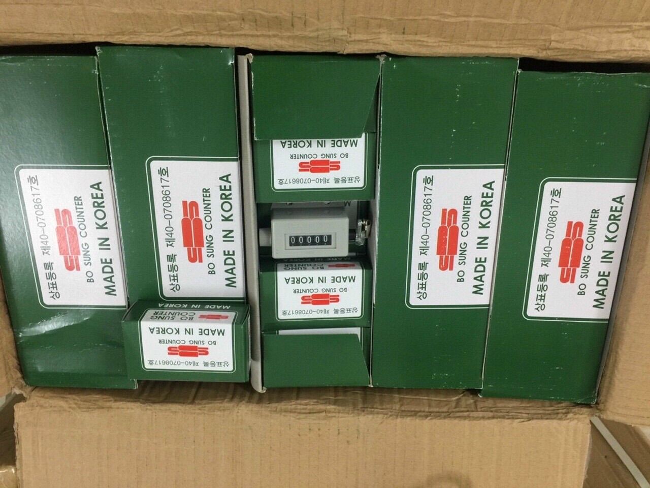 Đếm sản lượng Bosung 1 cái