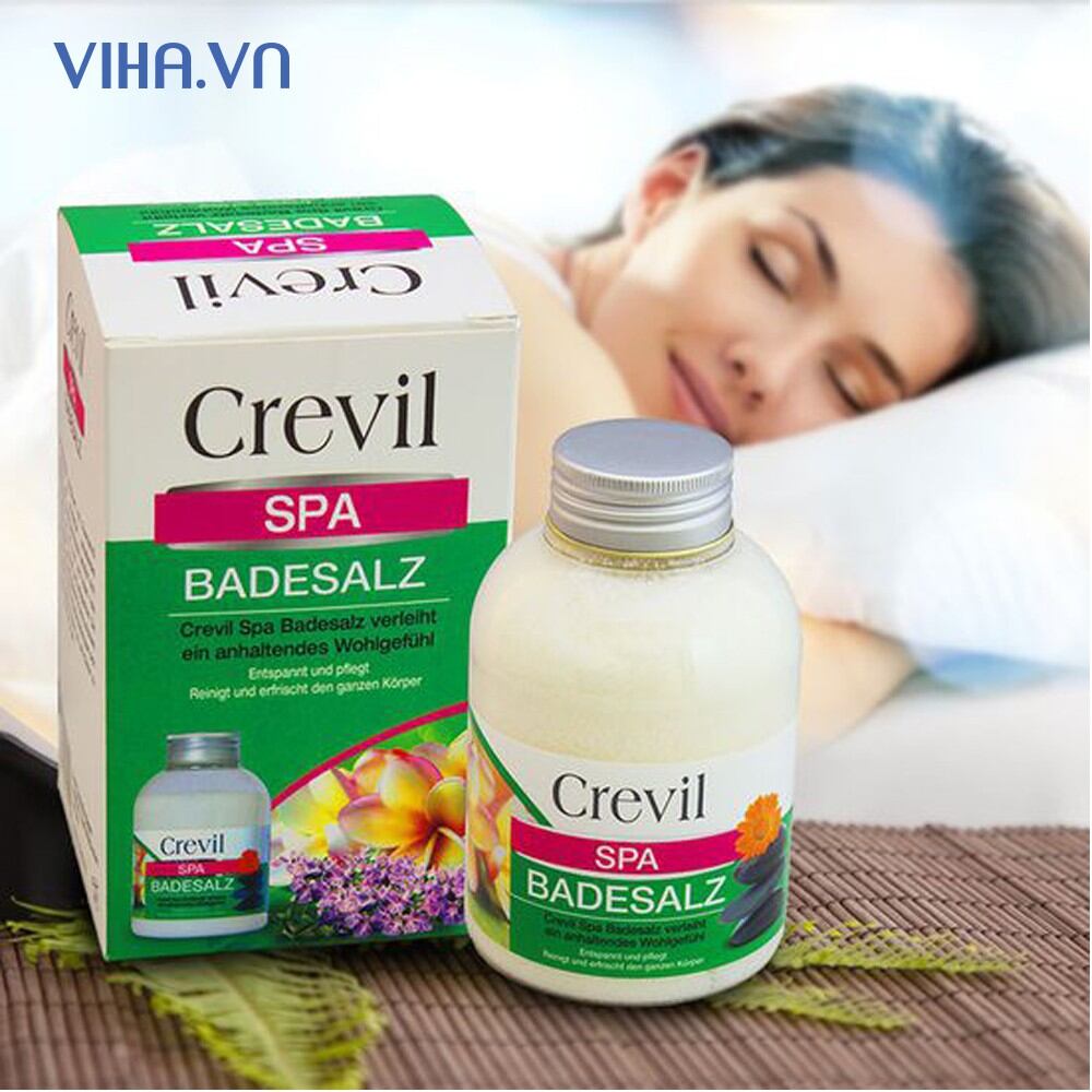 Muối khoáng tắm, ngâm chân Crevil