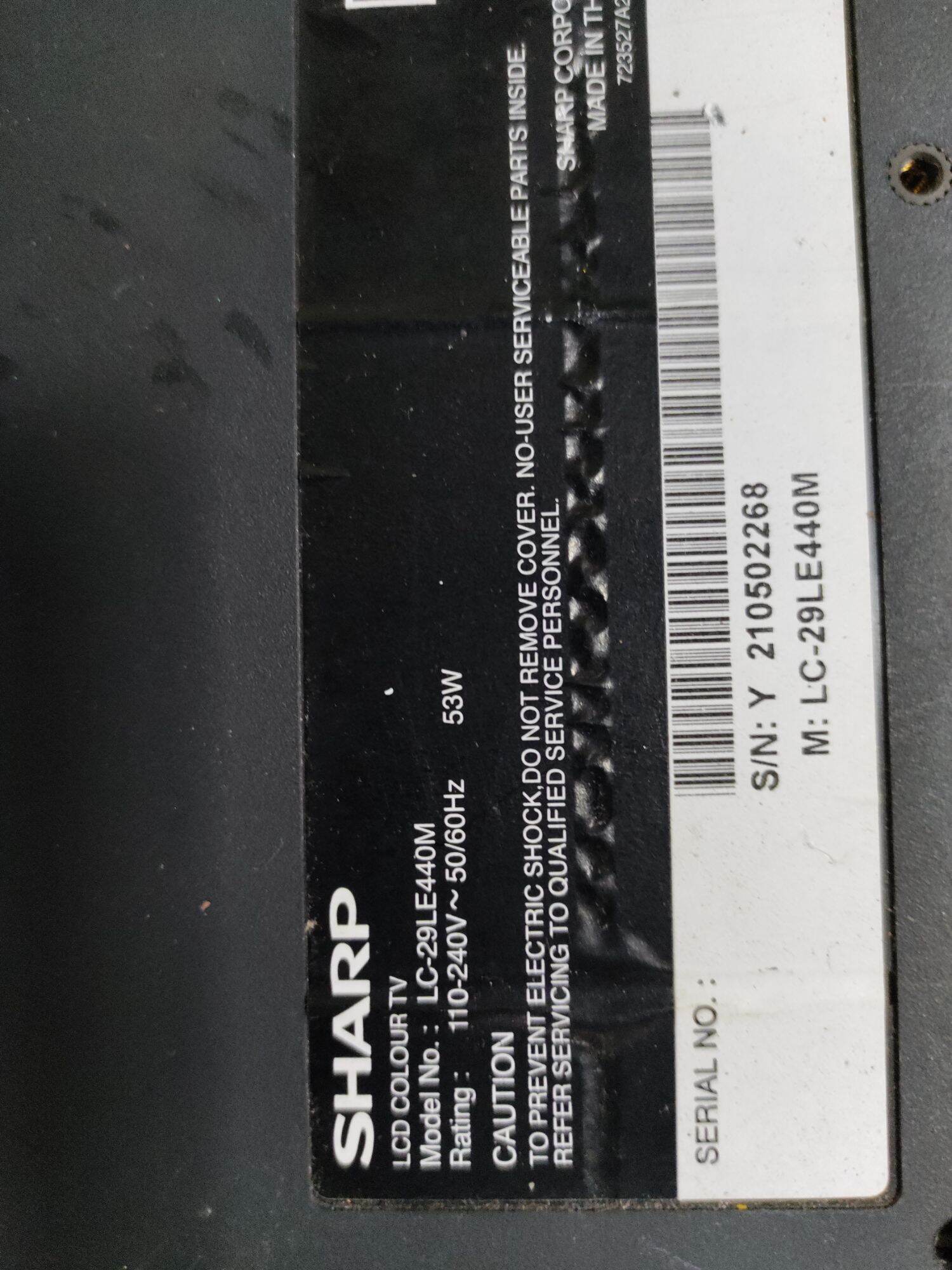 Bo mạch tivi Sharp LC 29LE440M