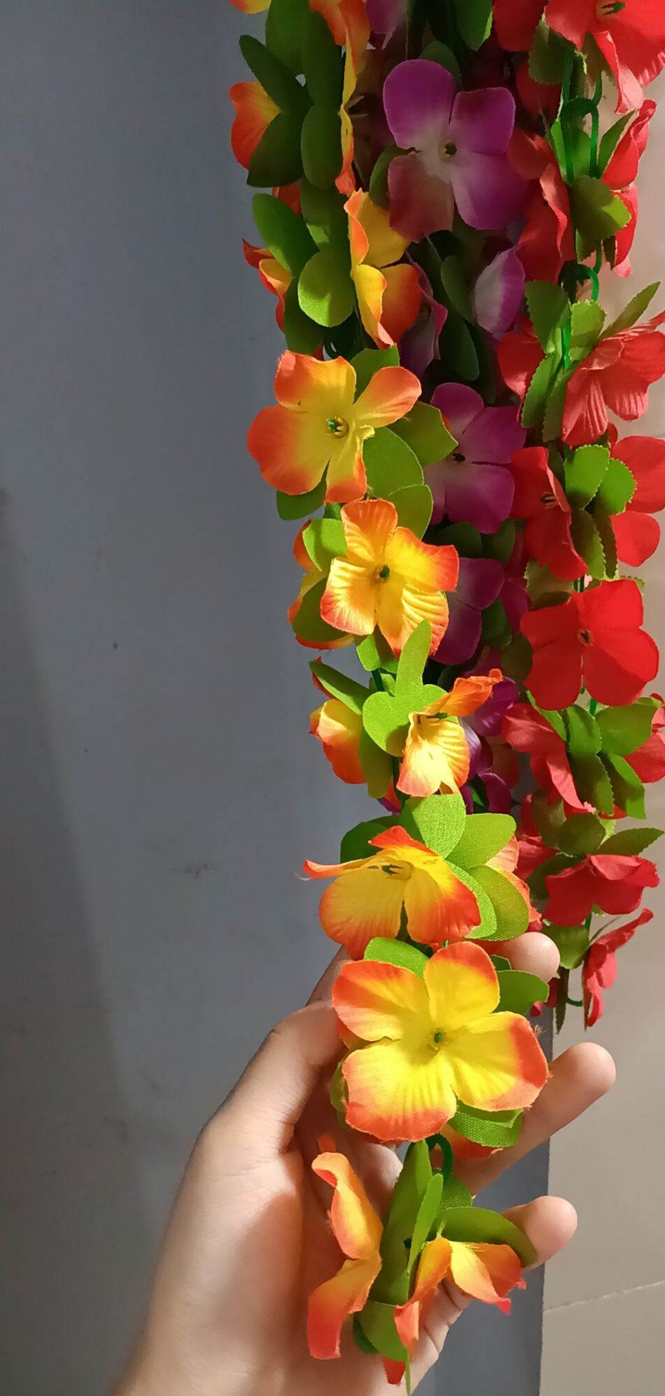Dây Hoa Dài 2m , Hoa Giả Trang Trí