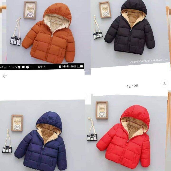 Áo phao quảng châu lót lông cừu