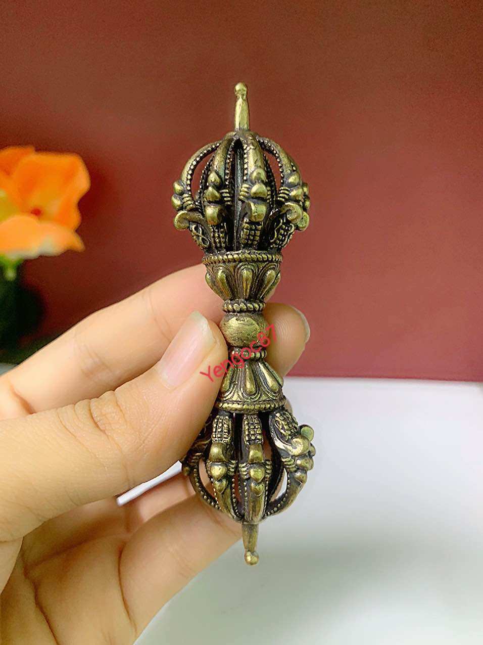 Chày kim cang 8 chấu đồng