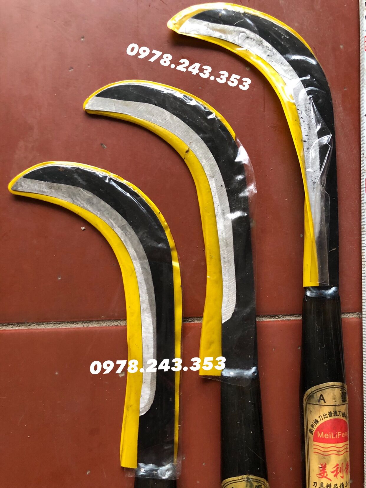 Liềm cắt cỏ lưỡi dao - cắt cỏ ngoặc cây