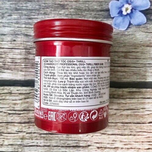 ( Chính hãng) Sáp Vuốt Tóc Osis Thrill 3 Schwarzkopf 100ml