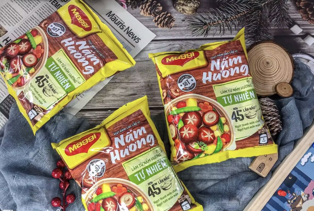 Hạt nêm chay Maggi nấm hương gói 450g