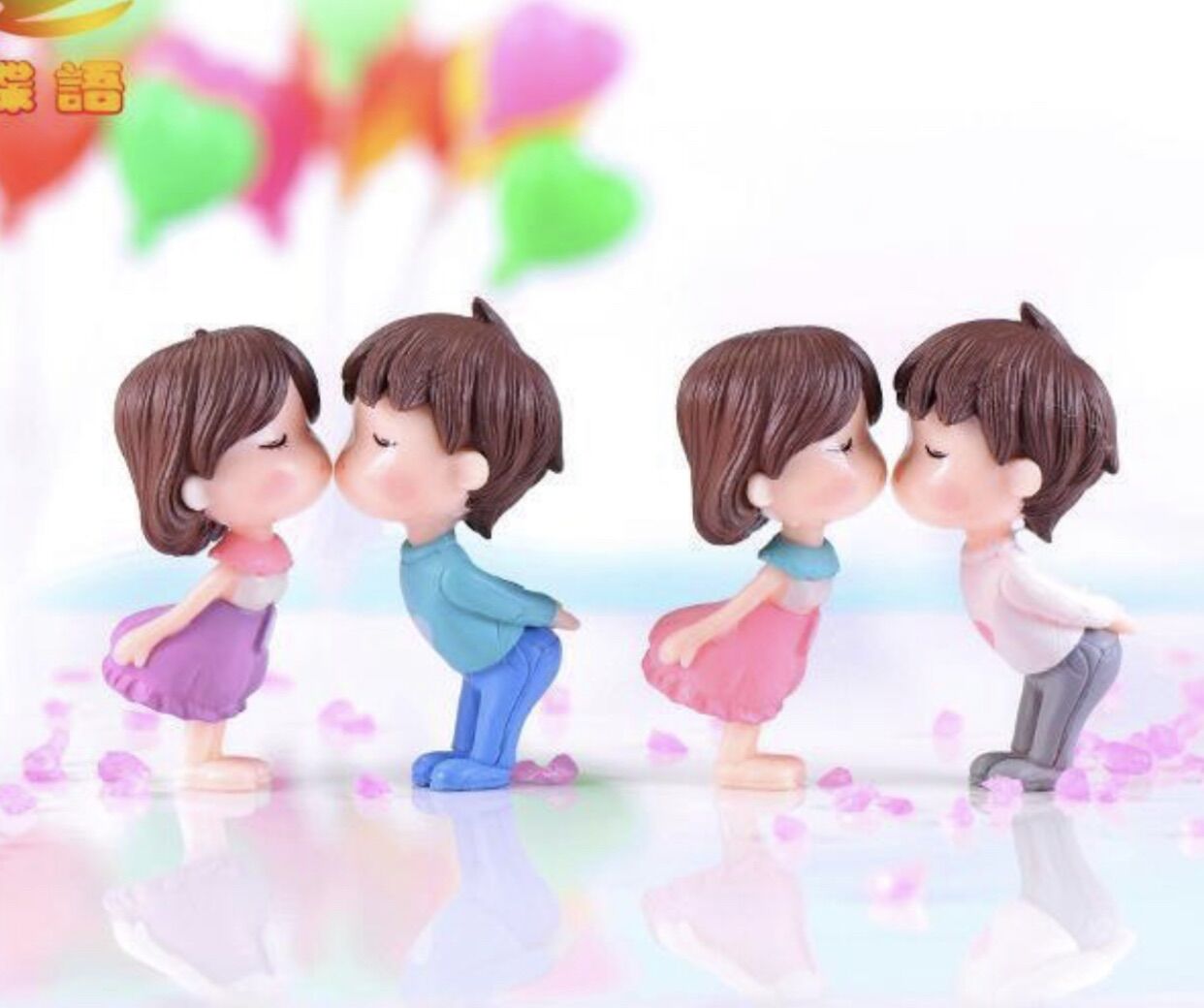 Phụ kiện cặp đôi trang trí tiểu cảnh