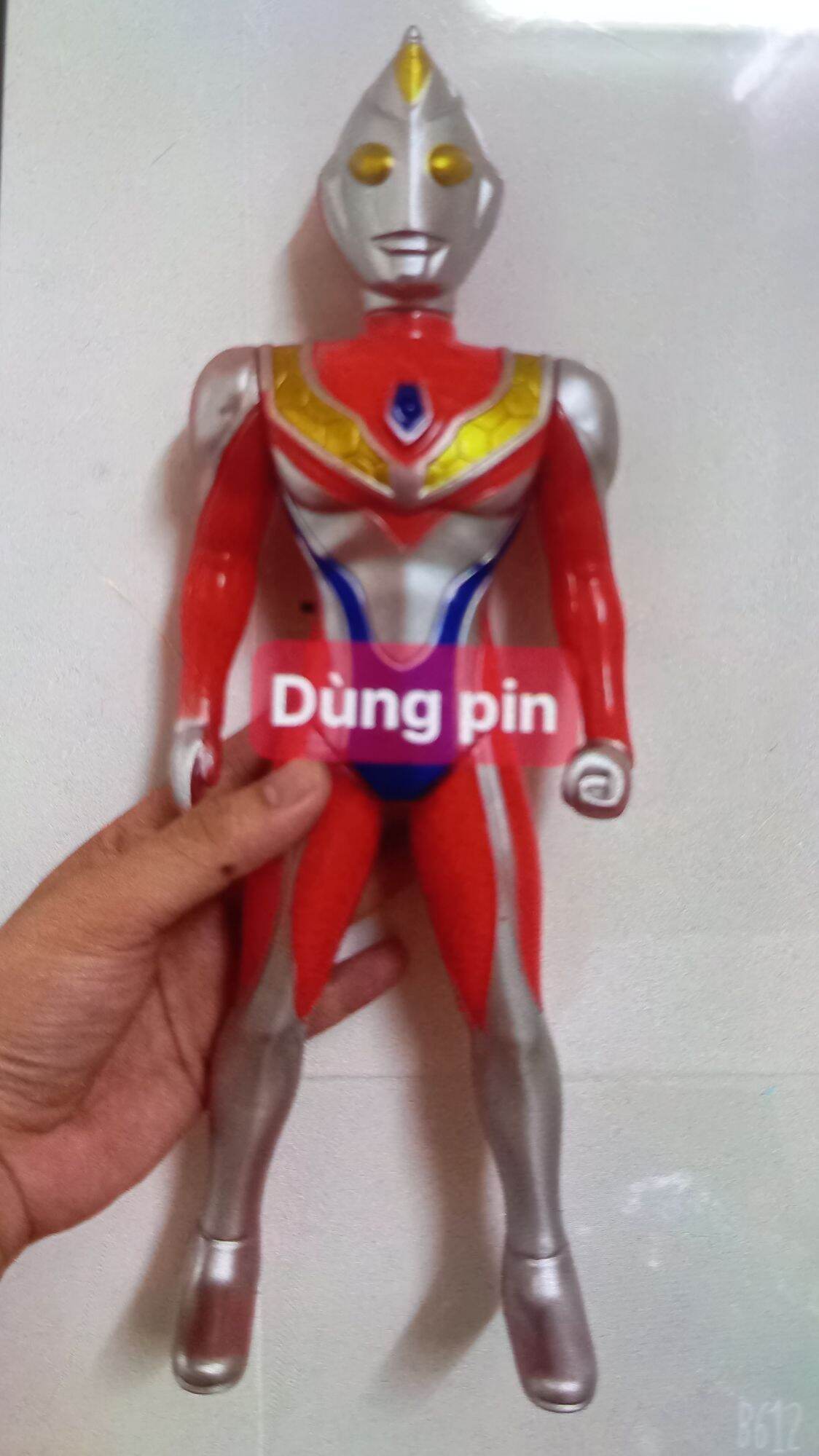 Siêu nhân điện quang chạy pin có đèn có nhạc