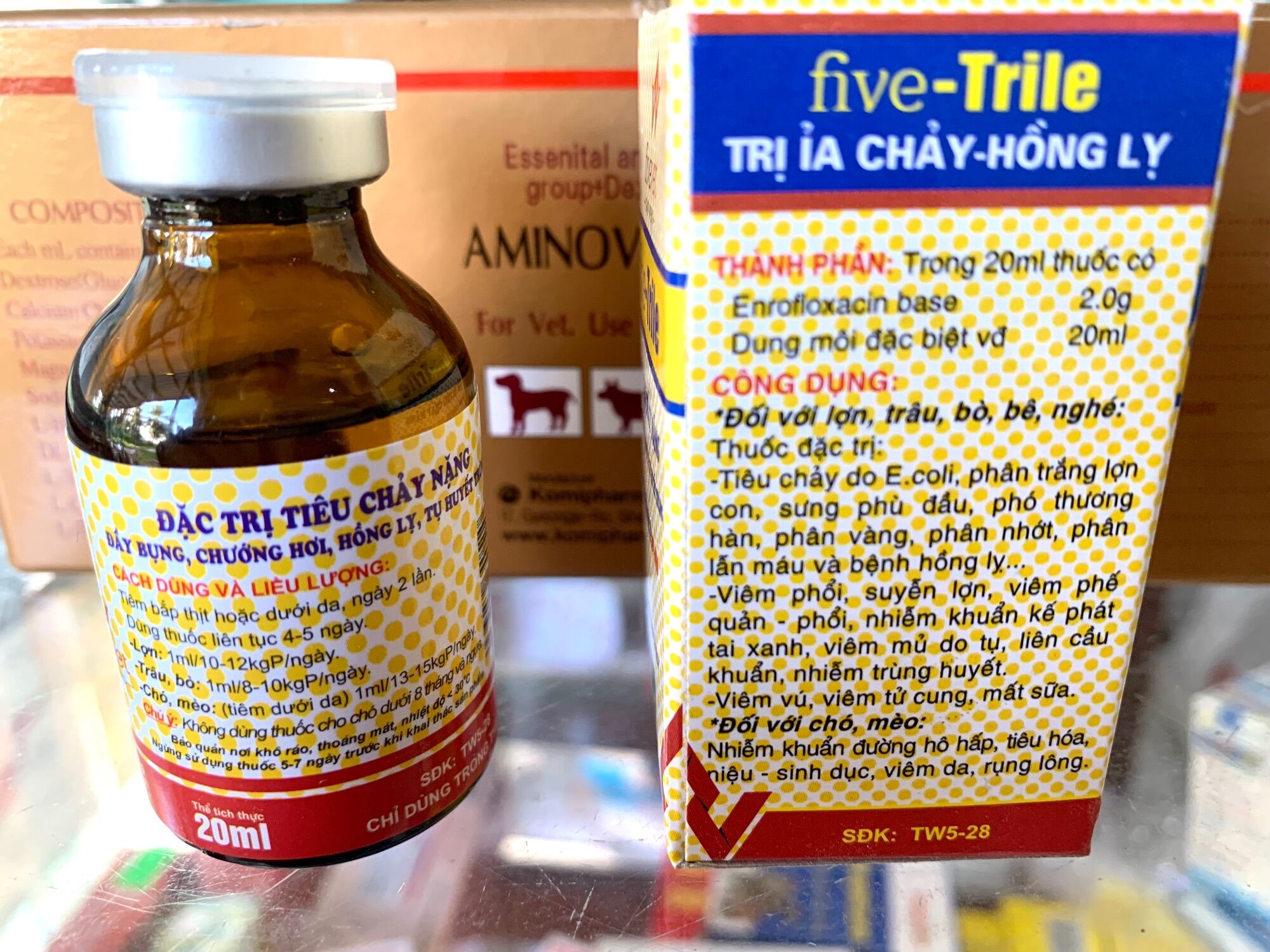 ( Dùng trong thú y) Đặc trị tiêu chảy nặng chai 20ml