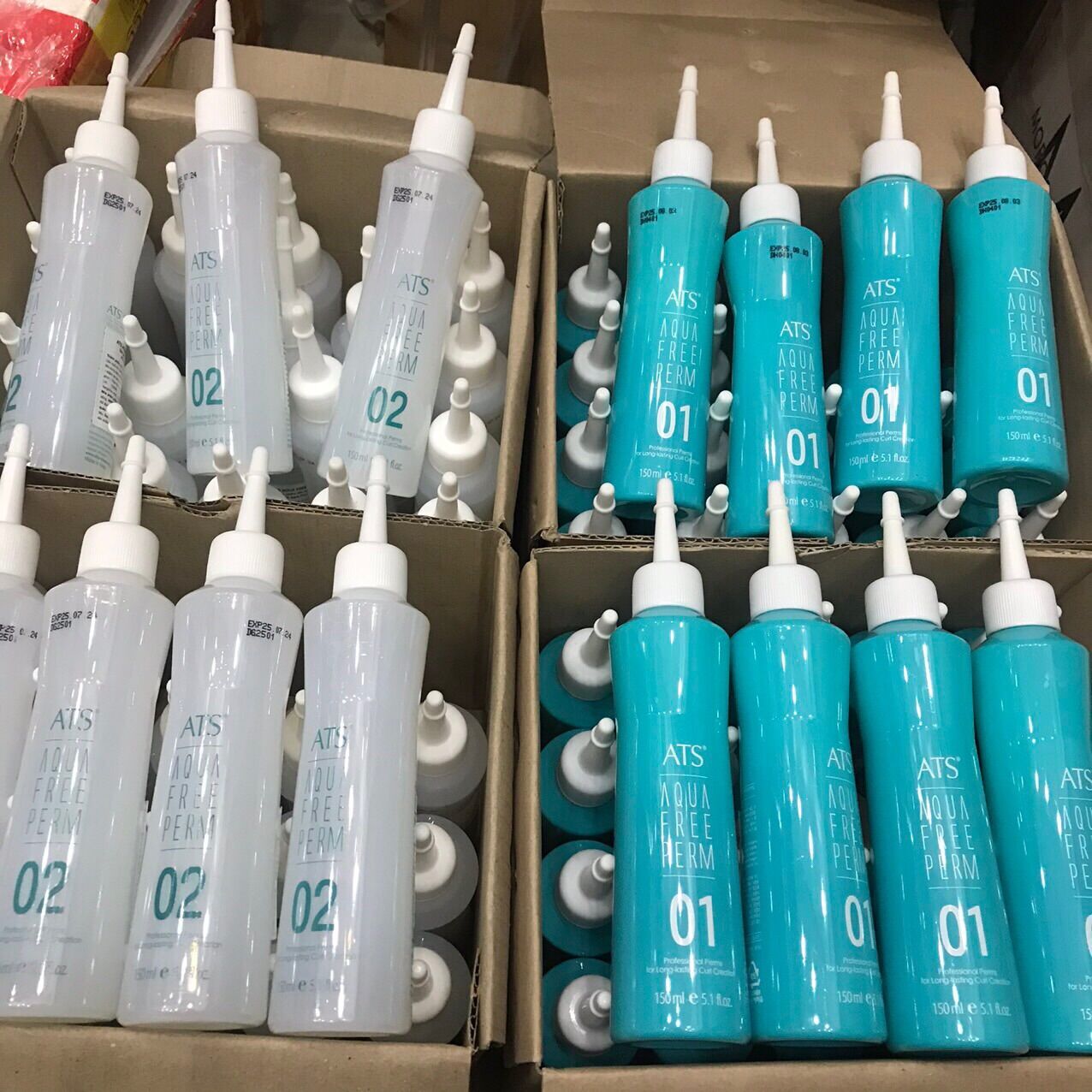 Cặp uốn lạnh ATS Aqua Free Perm 150mlx2