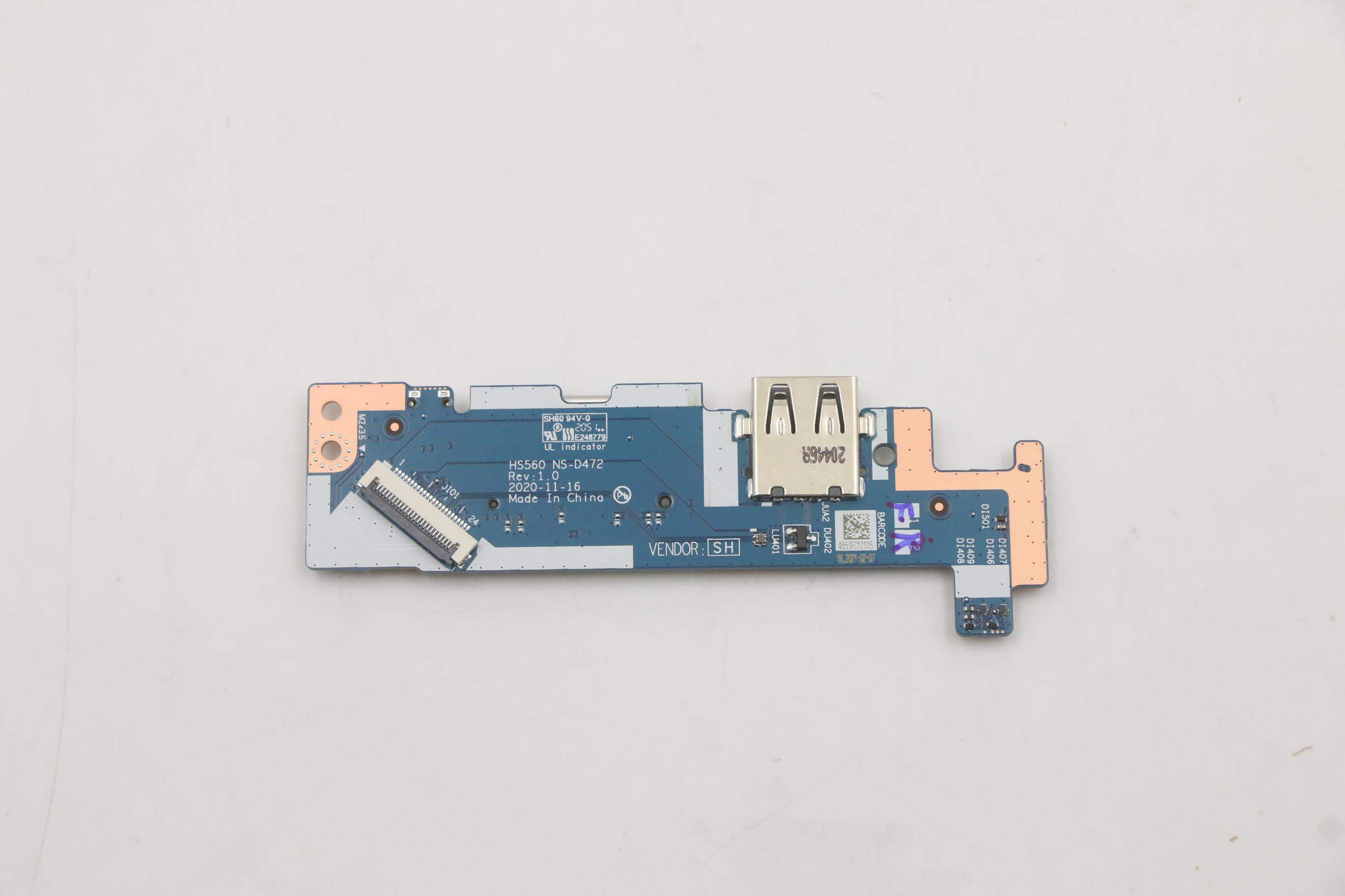 Lenovo | USB and Power Switch Board for Laptop Giá 187,000 Đồng*Miễn phí vận chuyển