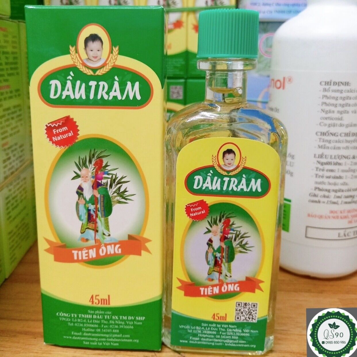 Dầu tràm tiên ông 1 chai 45ml/date 2027